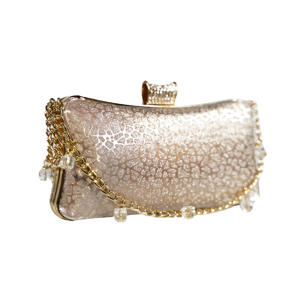 Dazzling Golden Clutch