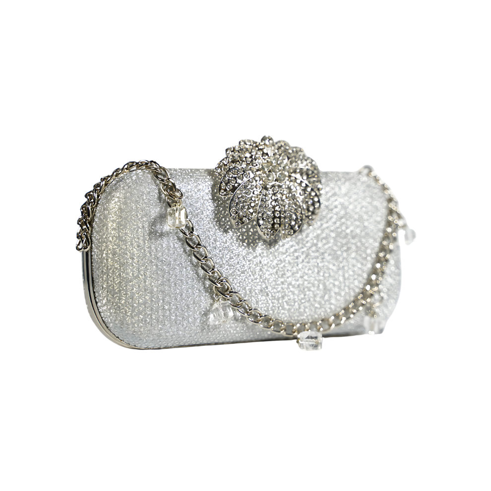 Silver Enchant Clutch