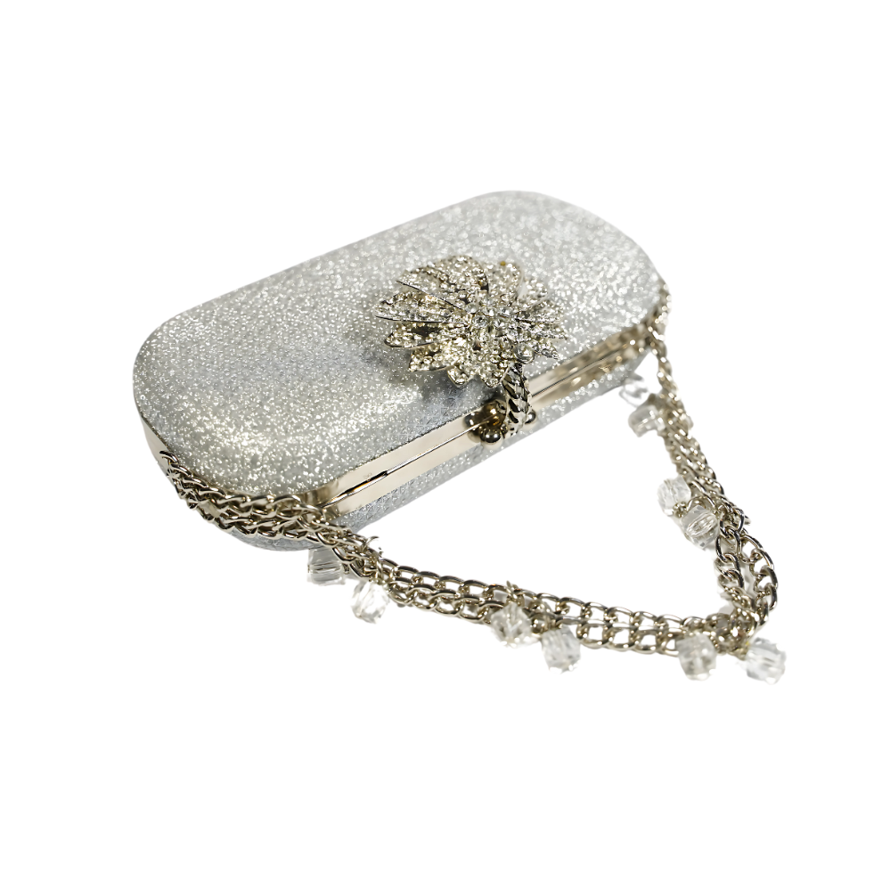 Silver Enchant Clutch