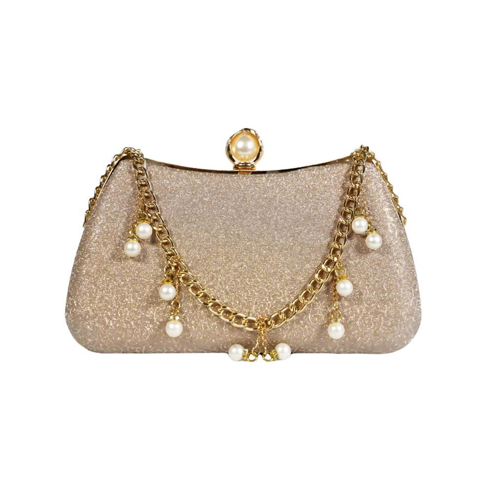 Golden Grace Clutch