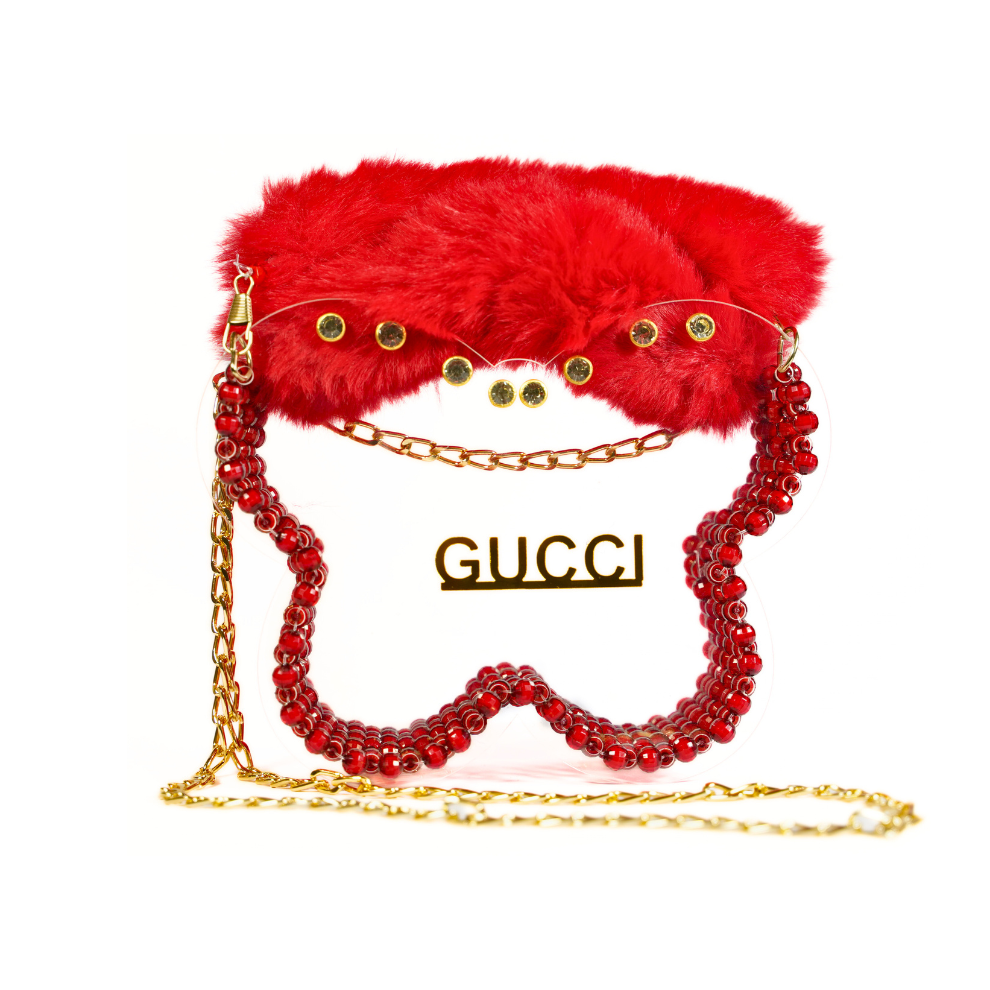 Scarlet Elegance Clutch