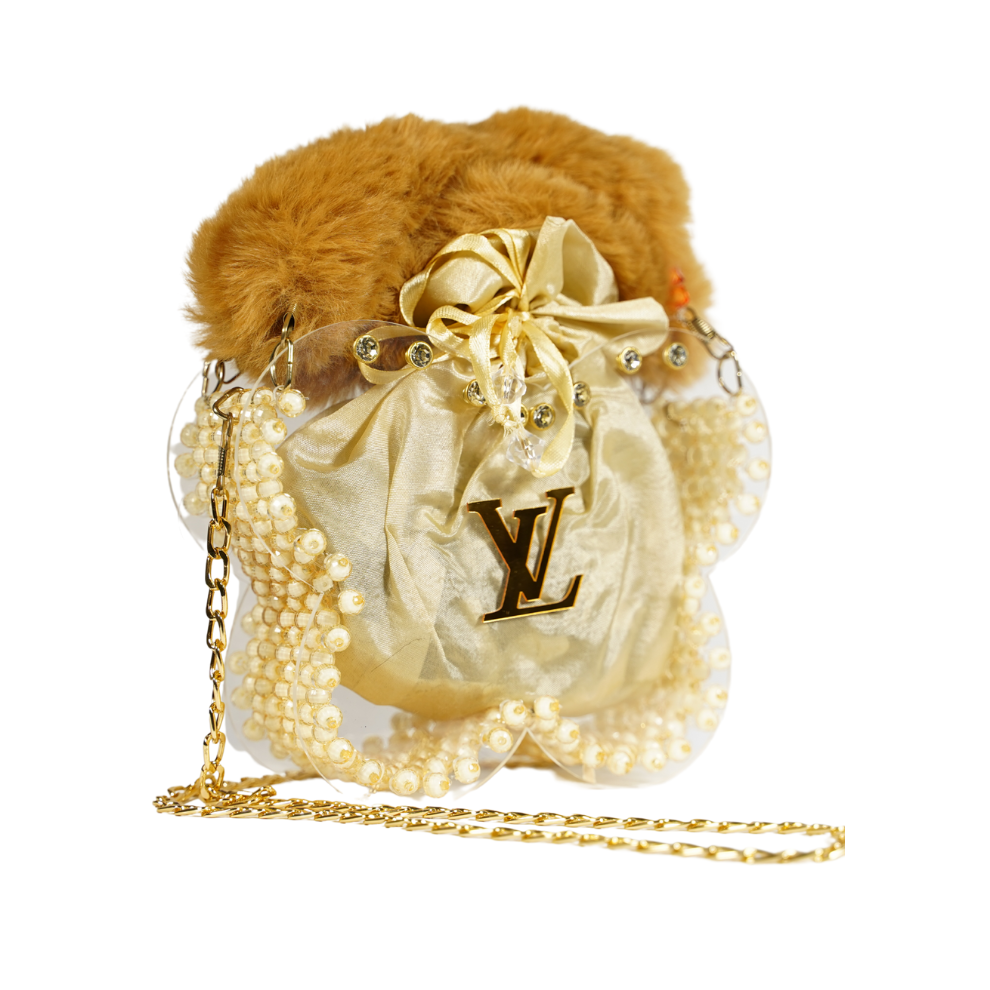 Golden Butterfly Luxe Bag