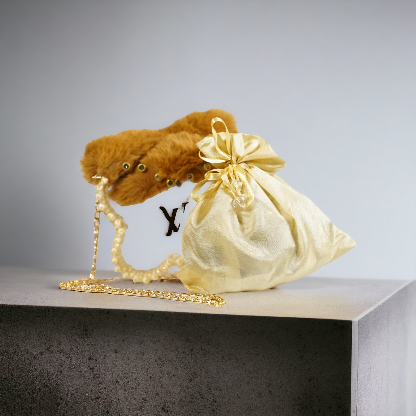 Golden Butterfly Luxe Bag