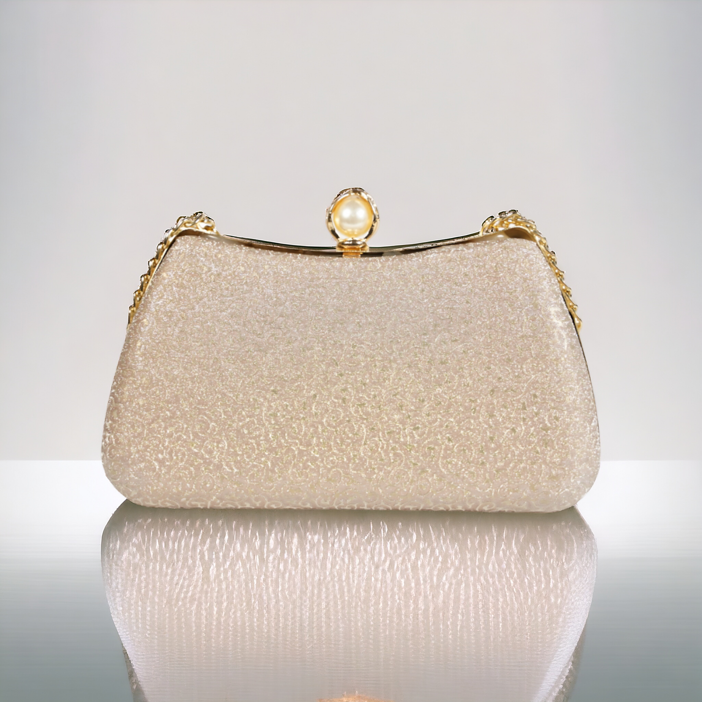 Golden Grace Clutch